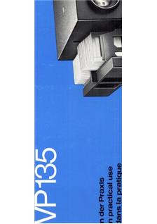 Voigtlander VP 135 manual. Camera Instructions.